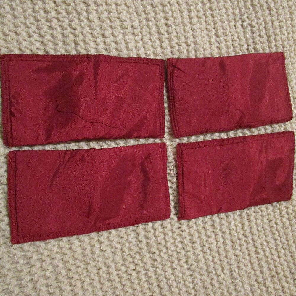 Lot of shoulder pads in multiple colors
